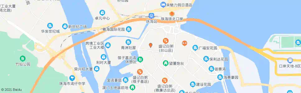 澳門台山街市_巴士站地圖_澳門巴士_妙搜巴士搜尋2025