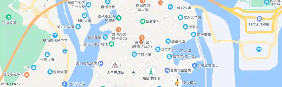 澳門高士德_巴士站地圖_澳門巴士_妙搜巴士搜尋2025