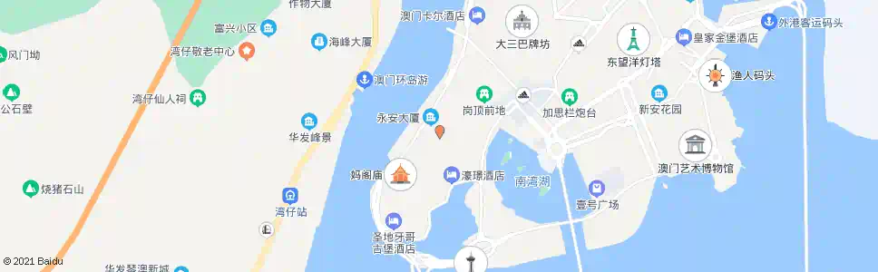 澳門下環_巴士站地圖_澳門巴士_妙搜巴士搜尋2025