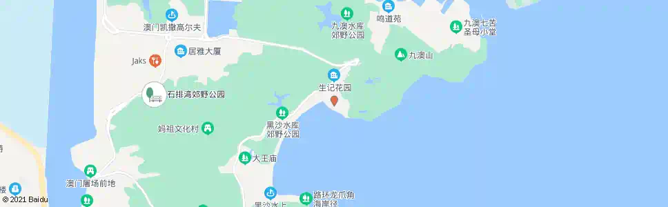 澳門威斯汀酒店_巴士站地圖_澳門巴士_妙搜巴士搜尋2025