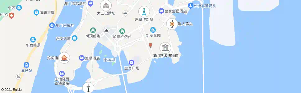 澳門宋玉生廣場_巴士站地圖_澳門巴士_妙搜巴士搜尋2025