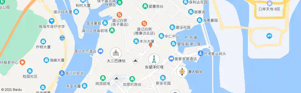 澳門得勝花園_巴士站地圖_澳門巴士_妙搜巴士搜尋2025