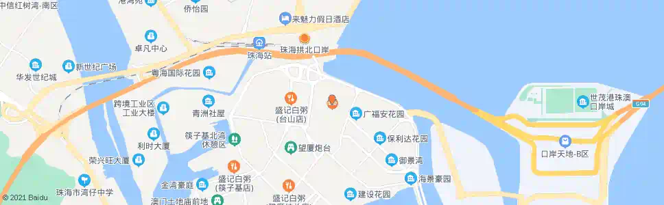 澳門翡翠廣場_巴士站地圖_澳門巴士_妙搜巴士搜尋2025