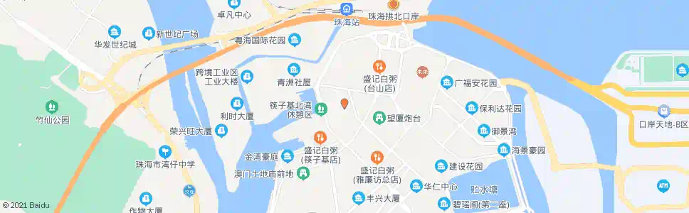 澳門白朗古將軍馬路_巴士站地圖_澳門巴士_妙搜巴士搜尋2025