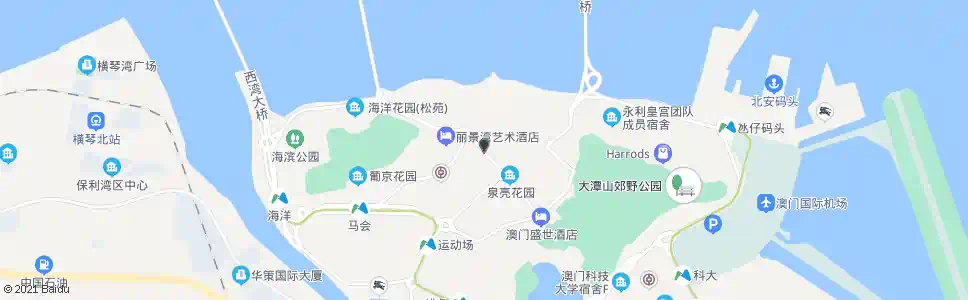 澳門泉澧花園_巴士站地圖_澳門巴士_妙搜巴士搜尋2025