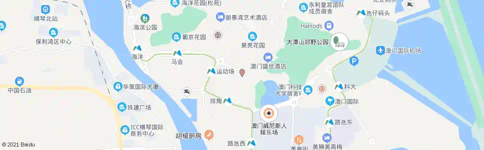 澳門凼仔電訊_巴士站地圖_澳門巴士_妙搜巴士搜尋2025