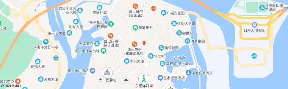 澳門觀音堂_巴士站地圖_澳門巴士_妙搜巴士搜尋2025