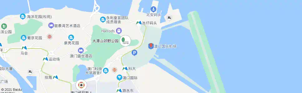 澳門凼仔花城_巴士站地圖_澳門巴士_妙搜巴士搜尋2025