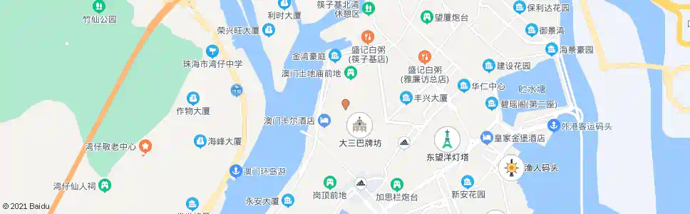 澳門白鴿巢總站_巴士站地圖_澳門巴士_妙搜巴士搜尋2025