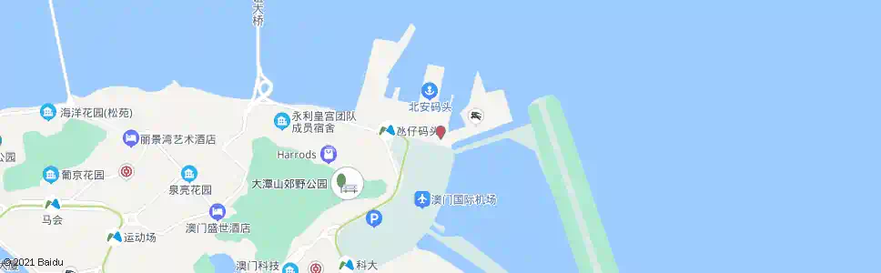 澳門臨時客運碼頭總站_巴士站地圖_澳門巴士_妙搜巴士搜尋2025