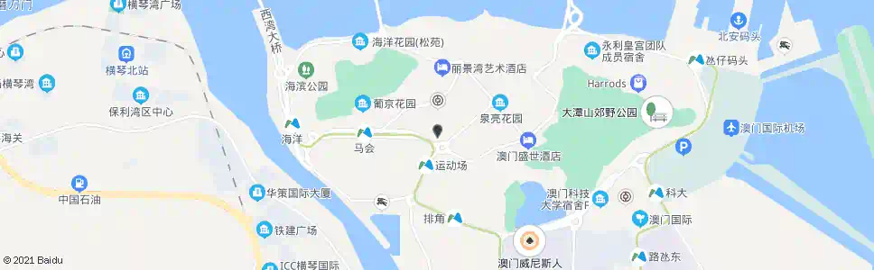 澳門亞威羅街_巴士站地圖_澳門巴士_妙搜巴士搜尋2025