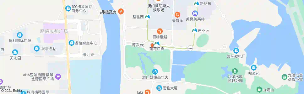 澳門路凼邊檢大樓_巴士站地圖_澳門巴士_妙搜巴士搜尋2025