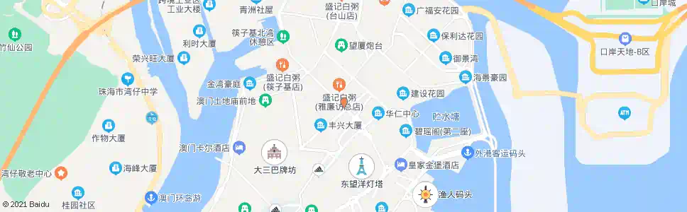 澳門高士德(賈伯樂)_巴士站地圖_澳門巴士_妙搜巴士搜尋2025