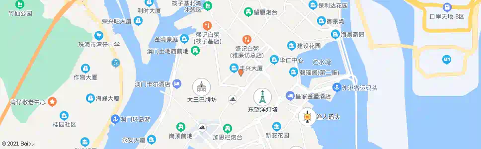 澳門沙嘉都喇街_巴士站地圖_澳門巴士_妙搜巴士搜尋2025