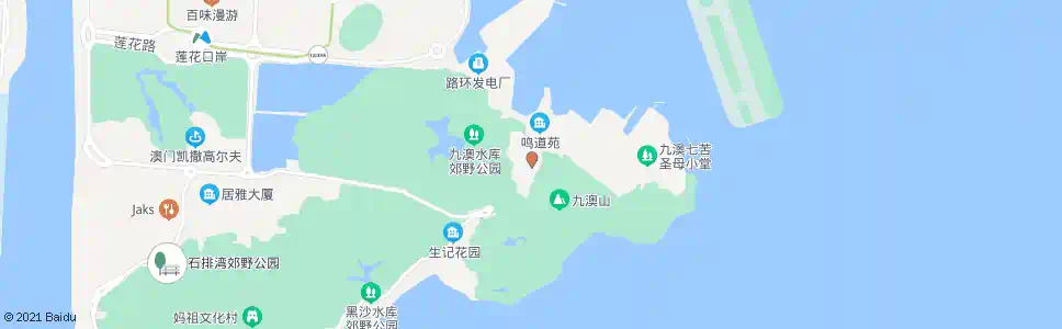 澳門九澳村_巴士站地圖_澳門巴士_妙搜巴士搜尋2025