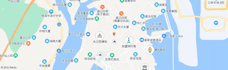 澳門西墳馬路_巴士站地圖_澳門巴士_妙搜巴士搜尋2025