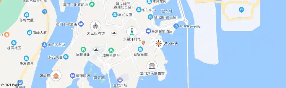 澳門高美士_巴士站地圖_澳門巴士_妙搜巴士搜尋2025