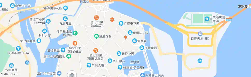 澳門黑沙環新街_巴士站地圖_澳門巴士_妙搜巴士搜尋2025