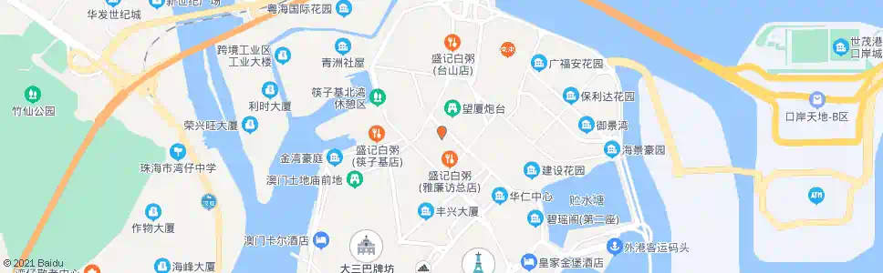 澳門聖心學校_巴士站地圖_澳門巴士_妙搜巴士搜尋2025