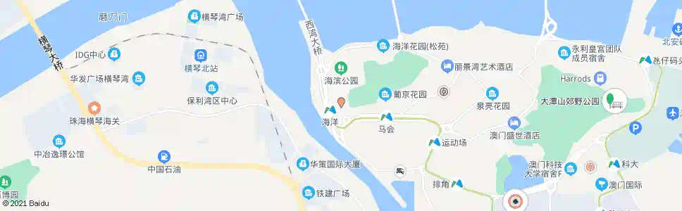 澳門凼仔衛生中心_巴士站地圖_澳門巴士_妙搜巴士搜尋2025