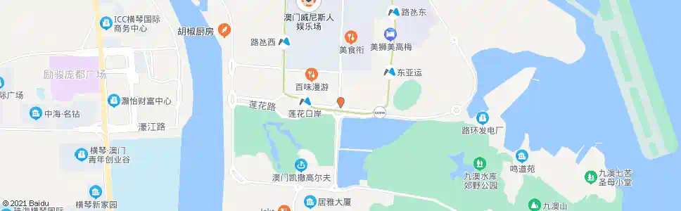 澳門蓮花圓形地_巴士站地圖_澳門巴士_妙搜巴士搜尋2025