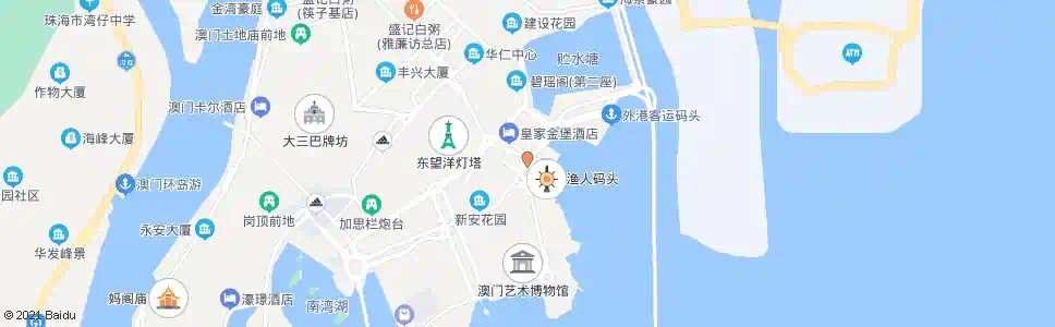 澳門友誼馬路_巴士站地圖_澳門巴士_妙搜巴士搜尋2025