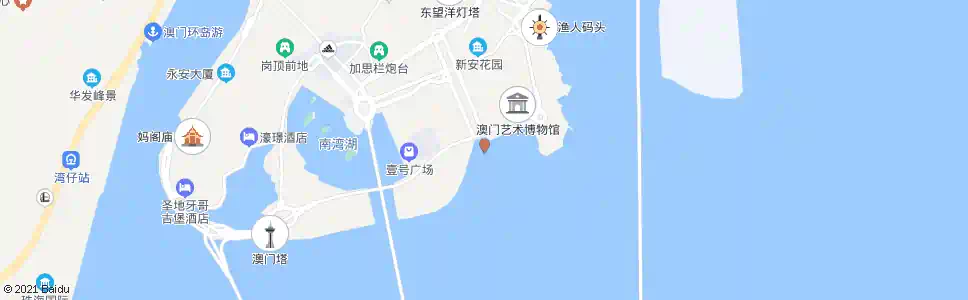 澳門觀音蓮花苑_巴士站地圖_澳門巴士_妙搜巴士搜尋2025