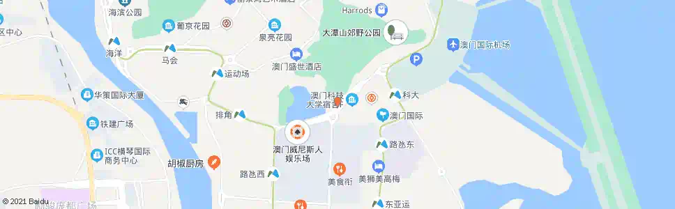 澳門澳門土木工程實驗室_巴士站地圖_澳門巴士_妙搜巴士搜尋2025