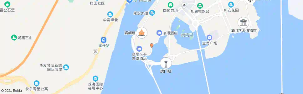 澳門西灣_巴士站地圖_澳門巴士_妙搜巴士搜尋2025