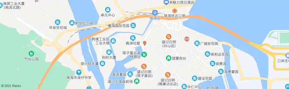 澳門青洲(聖德蘭學校)_巴士站地圖_澳門巴士_妙搜巴士搜尋2025