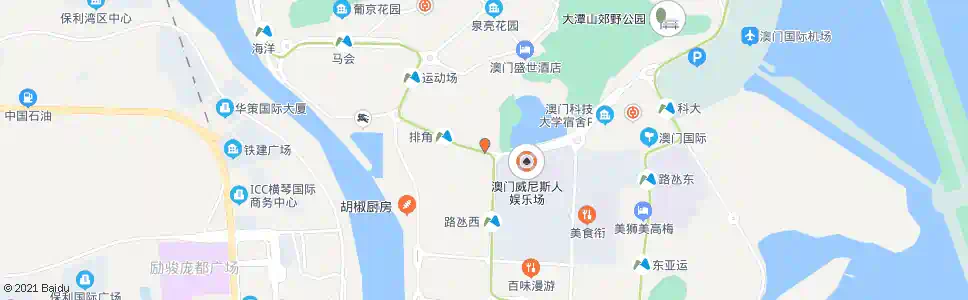 澳門望德聖母馬路_巴士站地圖_澳門巴士_妙搜巴士搜尋2025