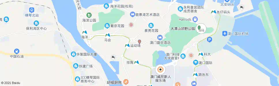 澳門華寶花園_巴士站地圖_澳門巴士_妙搜巴士搜尋2025