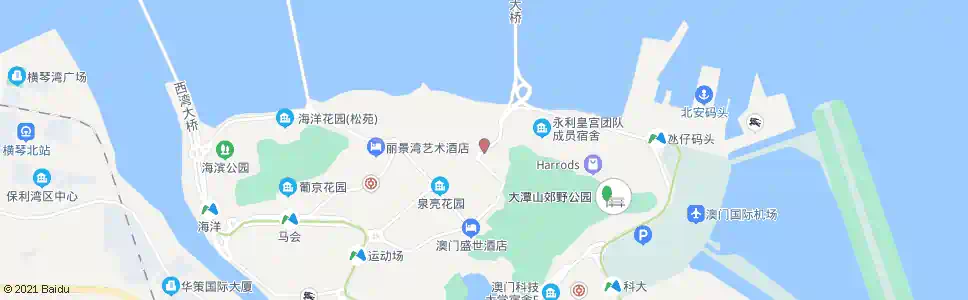 澳門高勵雅馬路_巴士站地圖_澳門巴士_妙搜巴士搜尋2025