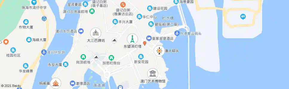 澳門綜藝館_巴士站地圖_澳門巴士_妙搜巴士搜尋2025