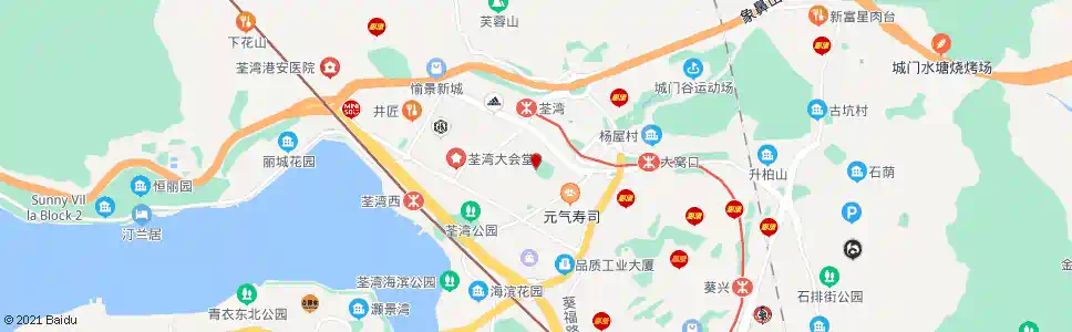 香港荃灣(德海街總站)_巴士站地圖_香港巴士_妙搜巴士搜尋2025