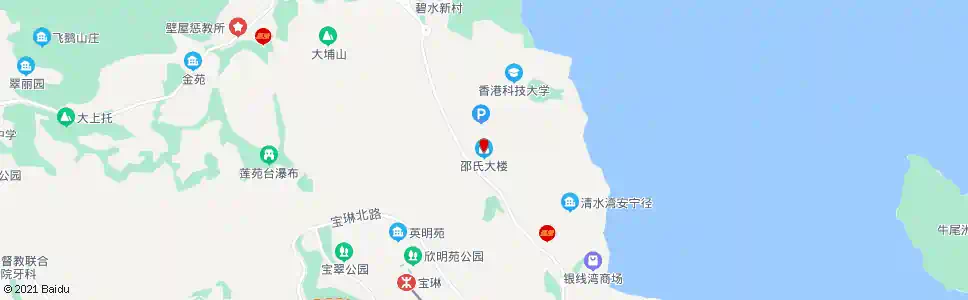 香港邵氏大樓_巴士站地圖_香港巴士_妙搜巴士搜尋2025