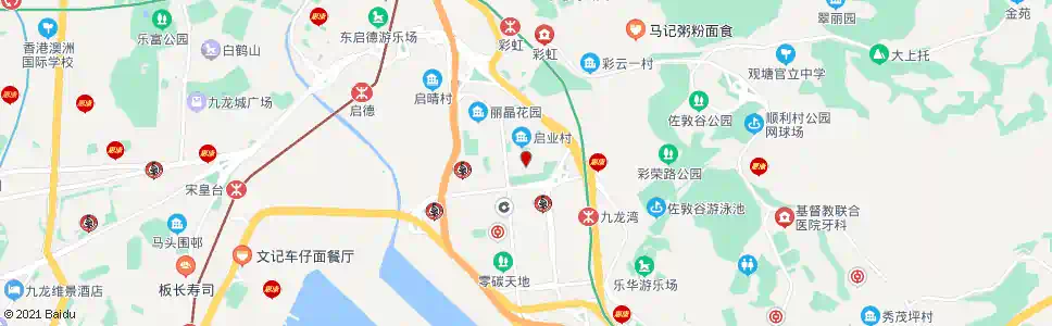 香港九龍灣運動場_巴士站地圖_香港巴士_妙搜巴士搜尋2025