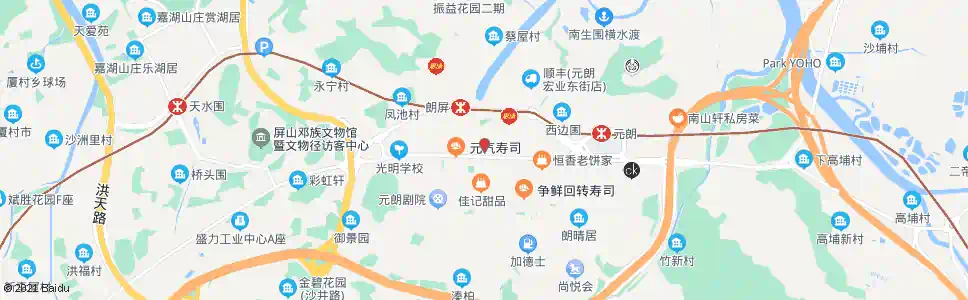 香港元發徑_巴士站地圖_香港巴士_妙搜巴士搜尋2025