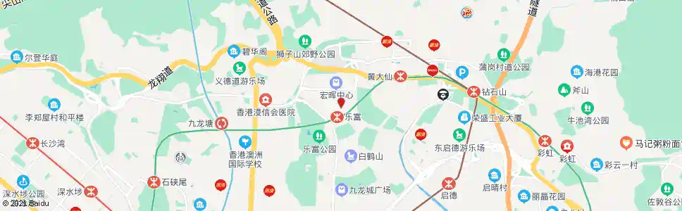 香港樂富邨_巴士站地圖_香港巴士_妙搜巴士搜尋2025