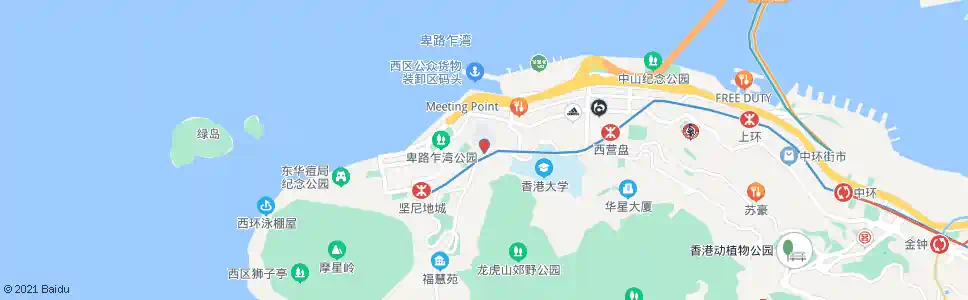 香港何東夫人堂_巴士站地圖_香港巴士_妙搜巴士搜尋2025