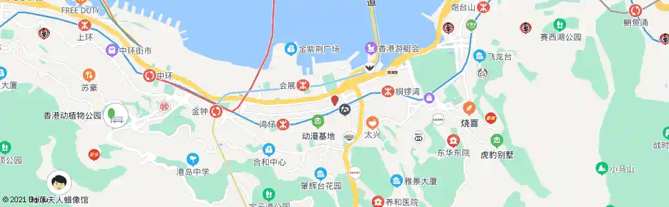 香港半山壹號(富甲半山)_巴士站地圖_香港巴士_妙搜巴士搜尋2025