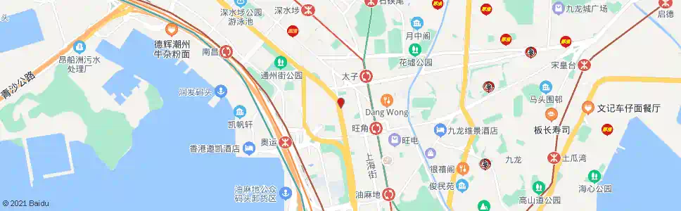 香港旺角塘尾道_巴士站地圖_香港巴士_妙搜巴士搜尋2025