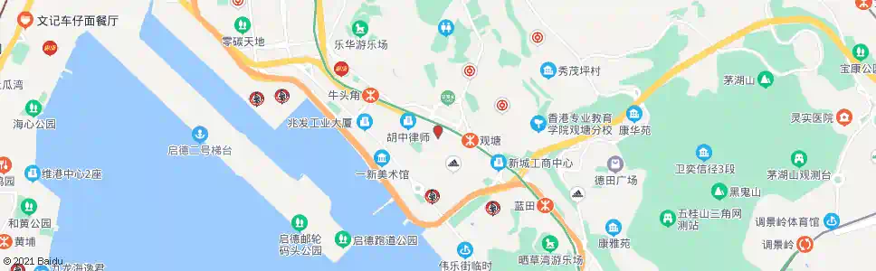 香港觀塘駿業里_巴士站地圖_香港巴士_妙搜巴士搜尋2025