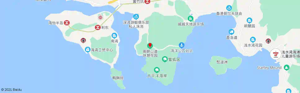 香港南朗山道休憩處_巴士站地圖_香港巴士_妙搜巴士搜尋2025