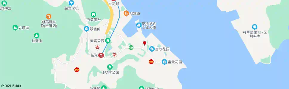 香港新業街_巴士站地圖_香港巴士_妙搜巴士搜尋2025