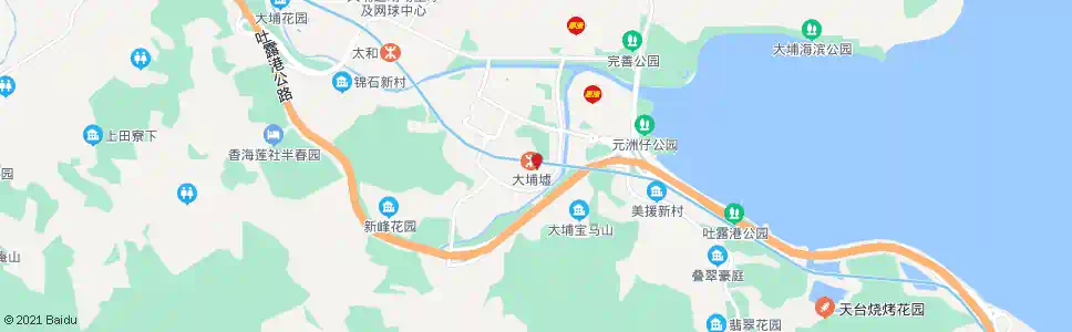 香港大埔墟站_巴士站地圖_香港巴士_妙搜巴士搜尋2025