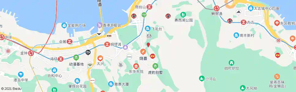 香港長髮邨(青泰苑)_巴士站地圖_香港巴士_妙搜巴士搜尋2025