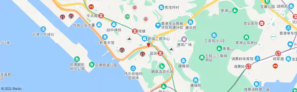 香港容鳳書紀念中心_巴士站地圖_香港巴士_妙搜巴士搜尋2025