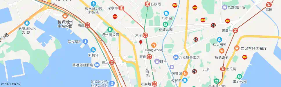 香港修打蘭街_巴士站地圖_香港巴士_妙搜巴士搜尋2025