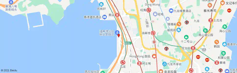 香港中環(港澳碼頭)_巴士站地圖_香港巴士_妙搜巴士搜尋2025